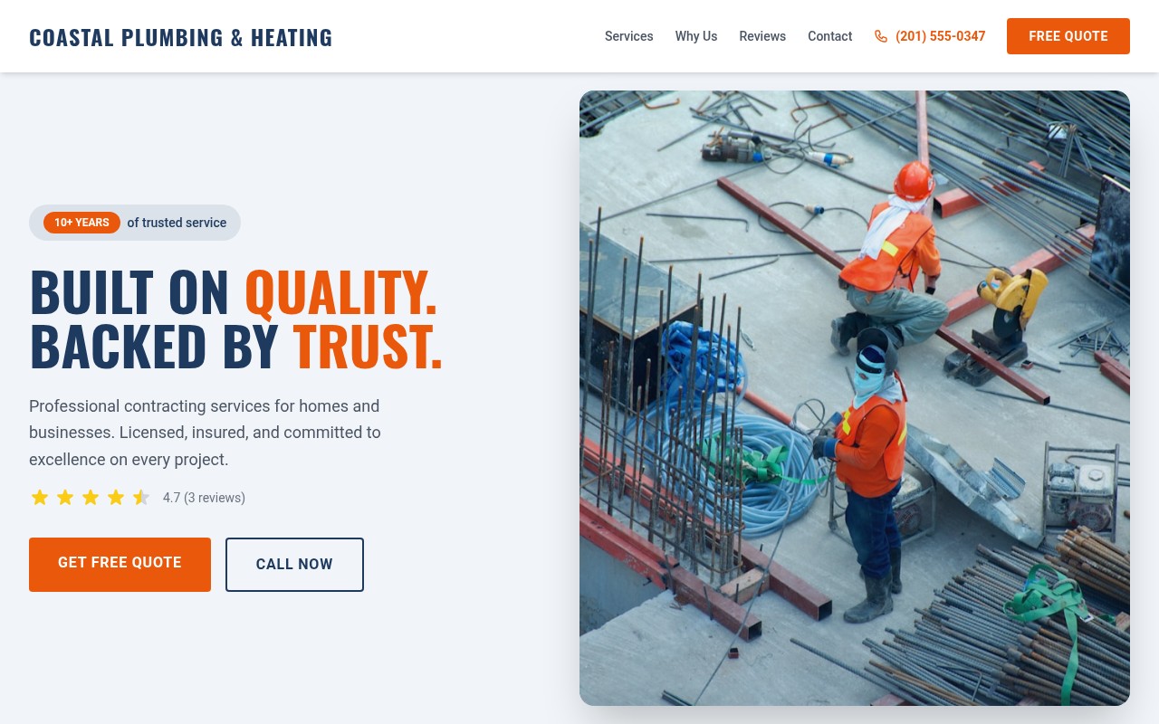 Coastal Plumbing & Heating